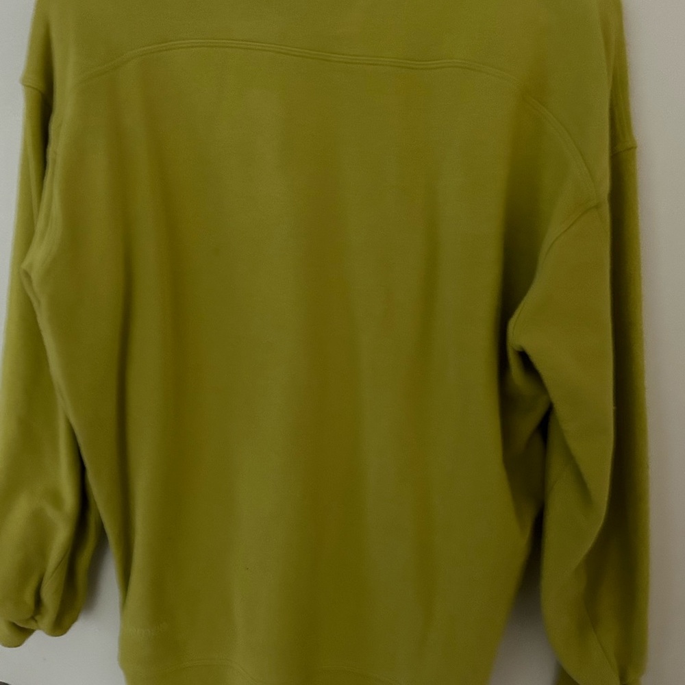 lululemon mustard yellow crewneck.